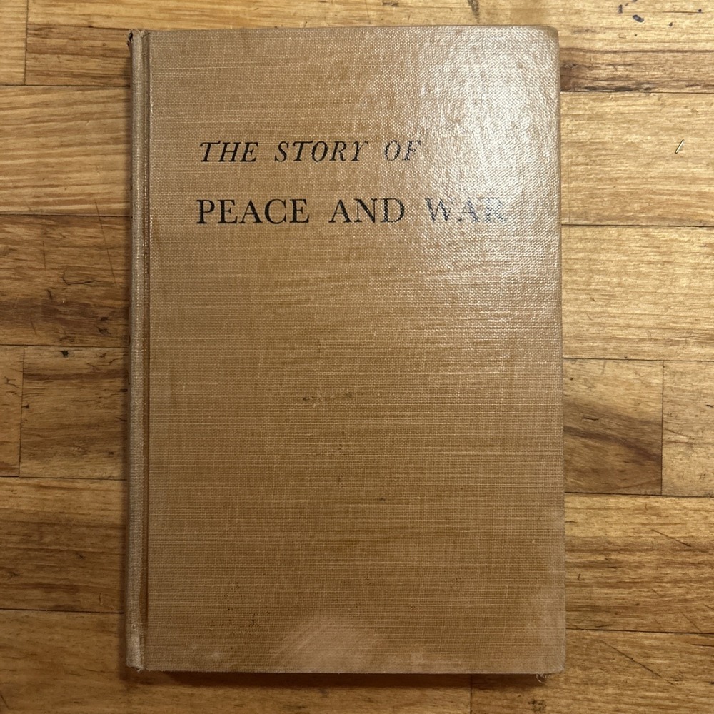 The Story Of Peace And War 1952 Tom Galt Exlib - Picture 1 of 6